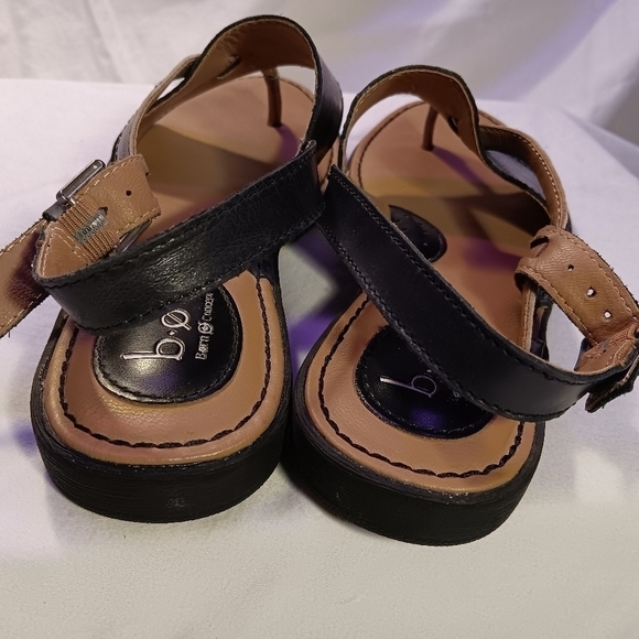 b.o.c. Born concept black leather sz 7W - Picture 4 of 6